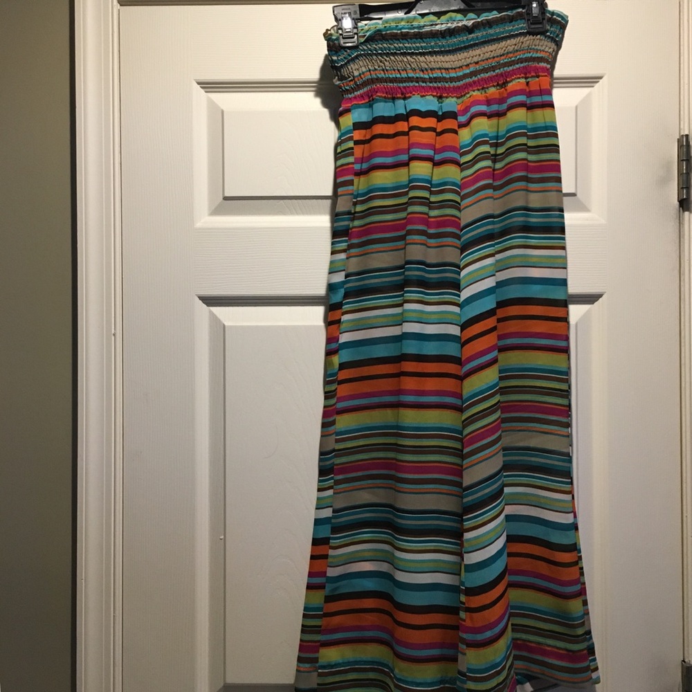 Show Me Your  Mumu Wide Leg Striped Pants colorful